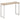 Console Table Brown 110x35x76 cm Solid Wood Mango and Iron