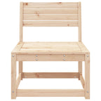 Garden Sofa Solid Wood Pine