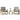 3 Piece Garden Lounge Set Impregnated Wood Pine