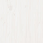 Picnic Table for Kids White 88x122x58 cm Solid Wood Pine