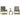 3 Piece Garden Lounge Set Impregnated Wood Pine
