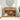 Console Table SAUDA Oak 89.5x36.5x73 cm Solid Wood Pine