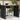 Garden Bar Table with Acacia Wood Top Black 145x80x110 cm Poly Rattan