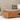 Garden Footstool Wax Brown 62x63.5x32 cm Solid Wood Pine
