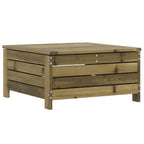 Garden Footstool 62x63.5x32 cm Impregnated Wood Pine