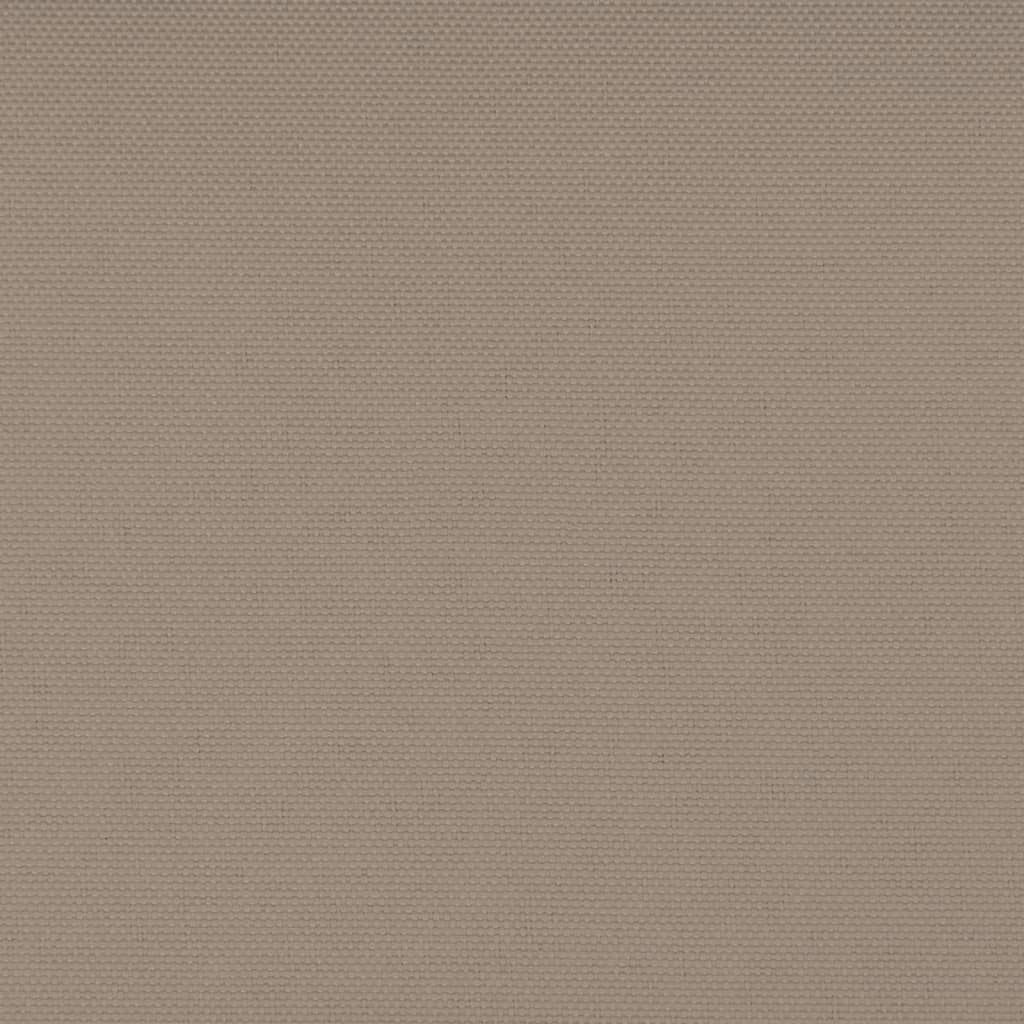 Garden Footstool with Cushion Wax Brown Solid Wood Pine