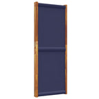 3-Panel Room Divider Dark Blue 210x180 cm