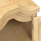 Wardrobe Corona 55x52x170 cm Solid Wood Pine