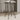 Mosaic Bistro Table Black and White Ø50x70 cm Ceramic