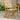 Garden Chairs 2 pcs Beige Solid Wood Acacia and Polypropylene