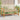 Garden Bench Beige 112 cm Poly Rattan and Acacia Wood
