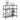 Baker's Rack Grey Sonoma 90x40x84 cm Engineered Wood and Metal