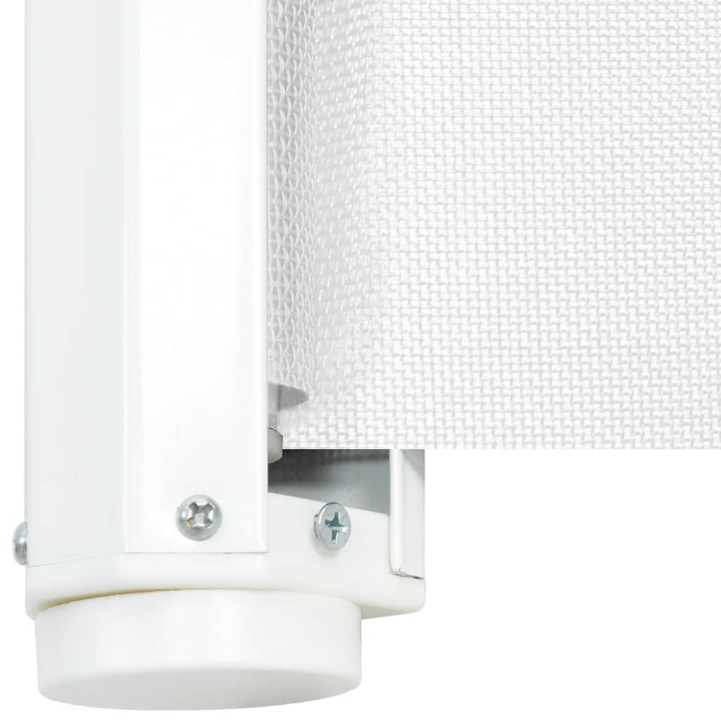 Retractable Pet Gate White 82.5x125 cm