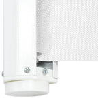 Retractable Pet Gate White 82.5x125 cm