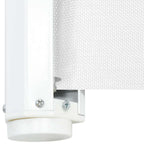 Retractable Pet Gate White 102.5x125 cm