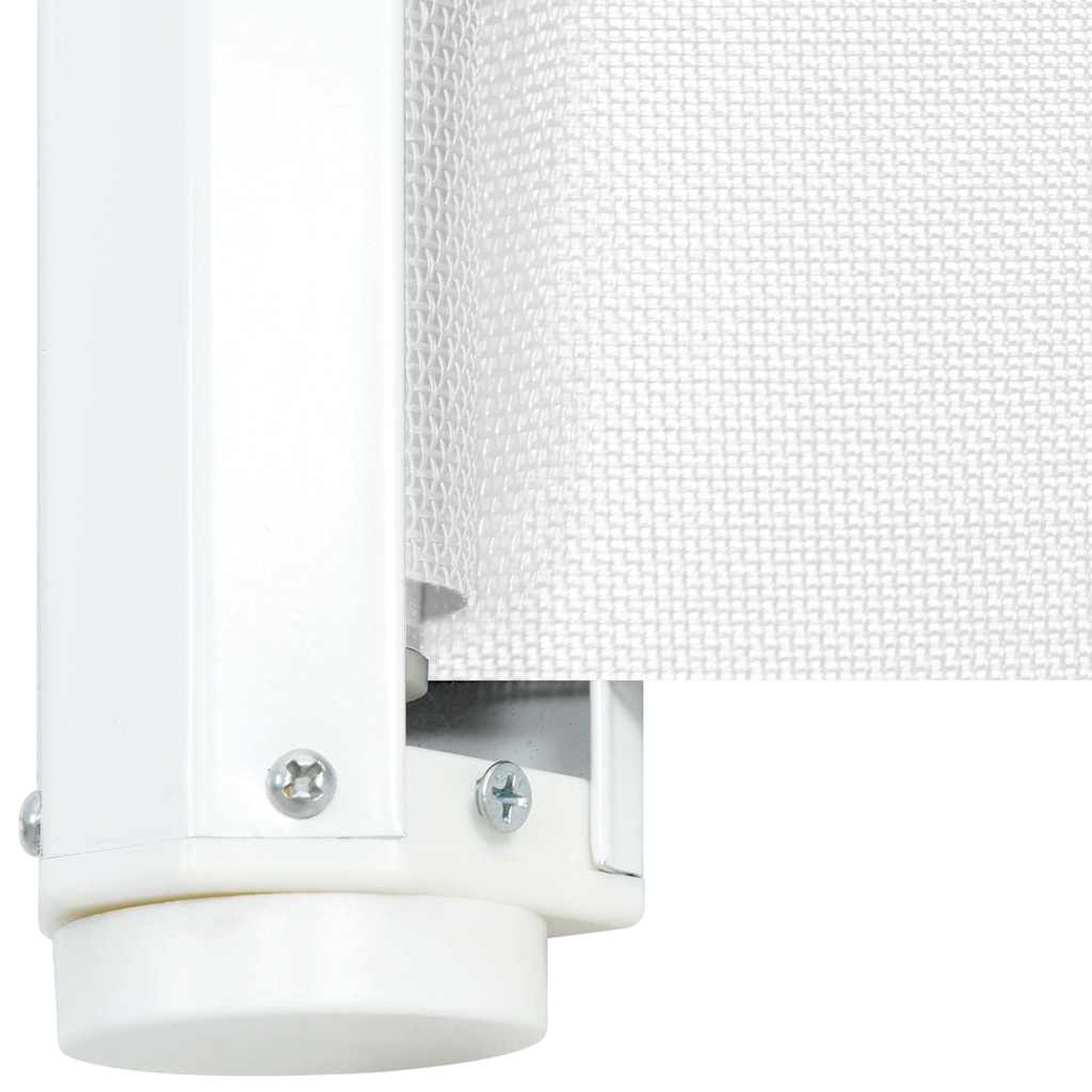 Retractable Pet Gate White 102.5x125 cm