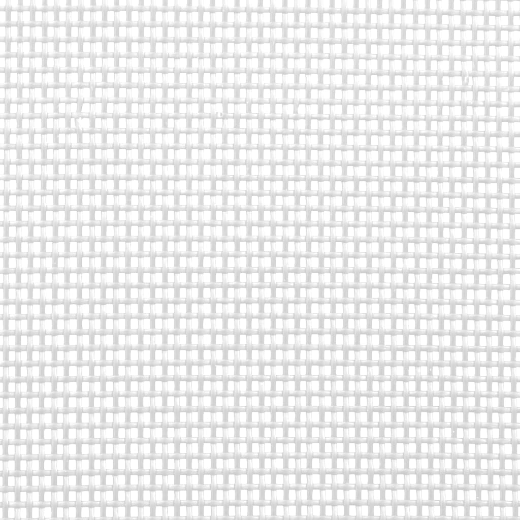 Retractable Pet Gate White 117.5x125 cm