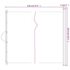 Retractable Pet Gate 82.5X125 Cm