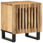 Bedside Cabinet 40x34x46 cm Solid Wood Rough Mango