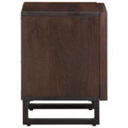 Bedside Cabinets 2 pcs 40x34x46 cm Solid Wood Mango