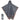 Rain Poncho with Hood 2-in-1 Design Grey and Orange 223x145 cm
