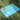 Picnic Blanket with Pegs Blue 205x155 cm