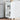 Cabinet with Wheels White 60x22x79 cm Engineered Wood