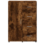 Sideboard Smoked Oak 60x31x84 cm Engineered Wood