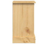Bedside Cabinet Corona 35x32.5x58 cm Solid Wood Pine