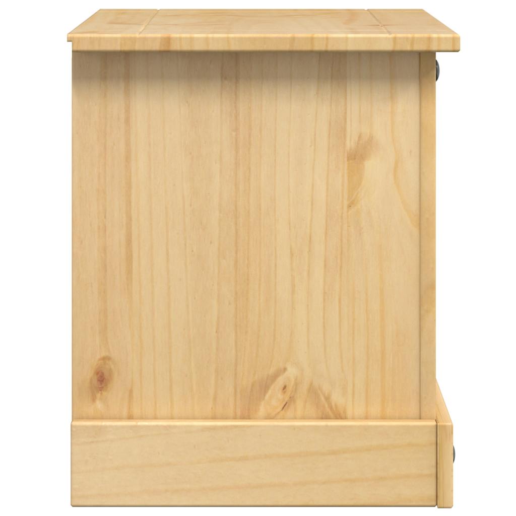 Bedside Cabinet Corona 53x39x47 cm Solid Wood Pine