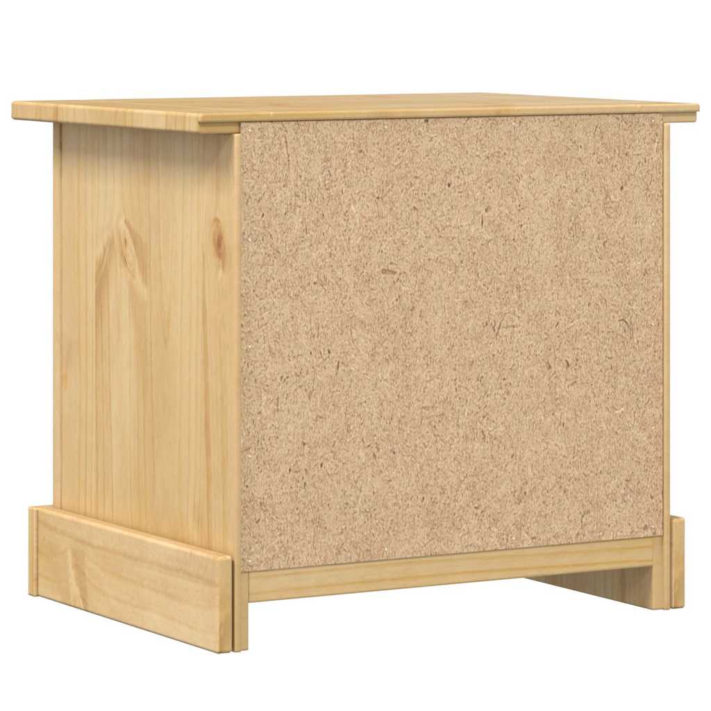 Bedside Cabinet Corona 53x39x47 cm Solid Wood Pine