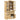 Glass Display Cabinet Corona 100x48.5x179 cm Solid Wood Pine