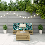 3 Piece Garden Sofa Set Impregnated Wood Pine