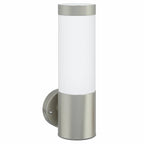Outdoor Wall Light Silver 12 x 7.5 x 27 cm Stainless steel