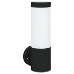 Outdoor Wall Light Black 12 x 8.5 x 27 cm