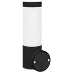Outdoor Wall Light Black 12 x 8.5 x 27 cm
