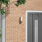 Outdoor Wall Light Silver 12 x 7.5 x 29 cm Stainless steel