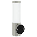Outdoor Wall Light Silver 12 x 7.5 x 29 cm Stainless steel