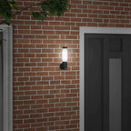 Outdoor Wall Light Black 12 x 7.5 x 29 cm Stainless steel