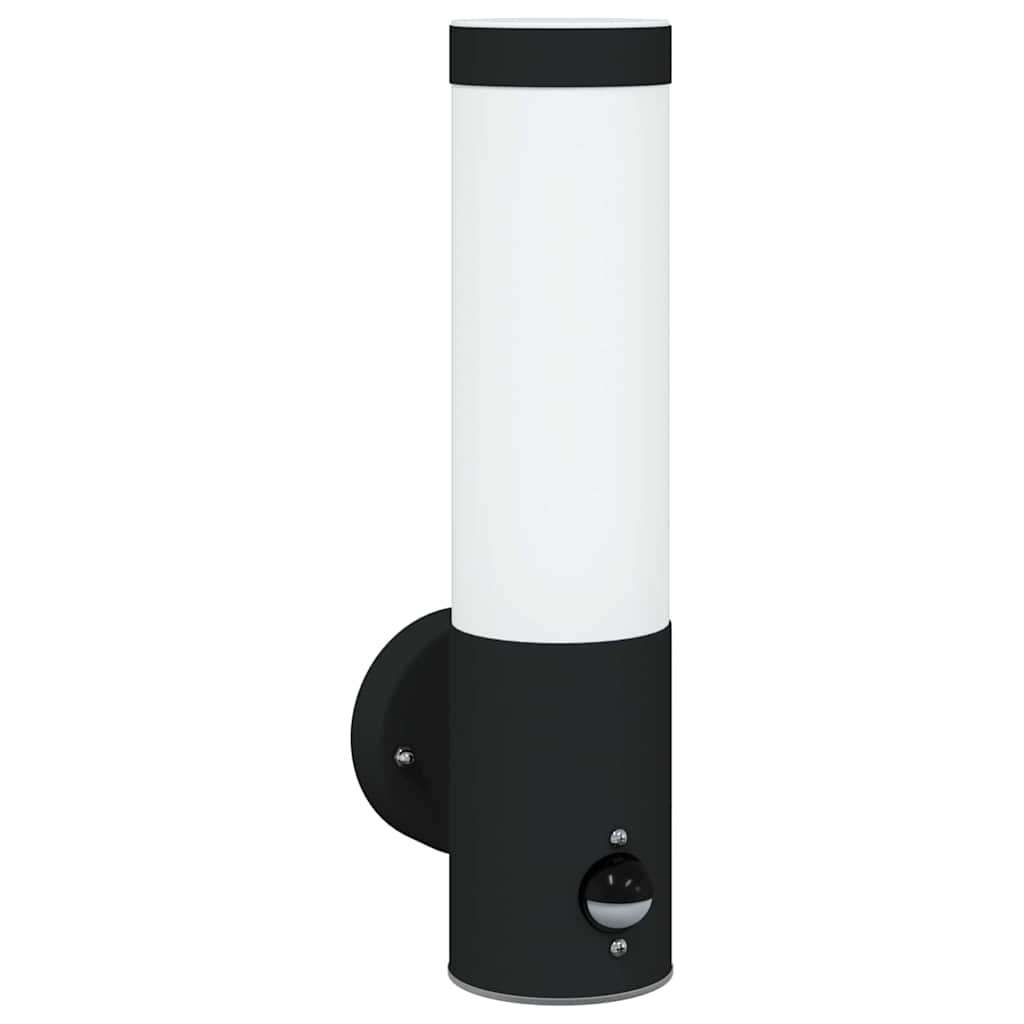 Outdoor Wall Light Black 12 x 7.5 x 29 cm Stainless steel