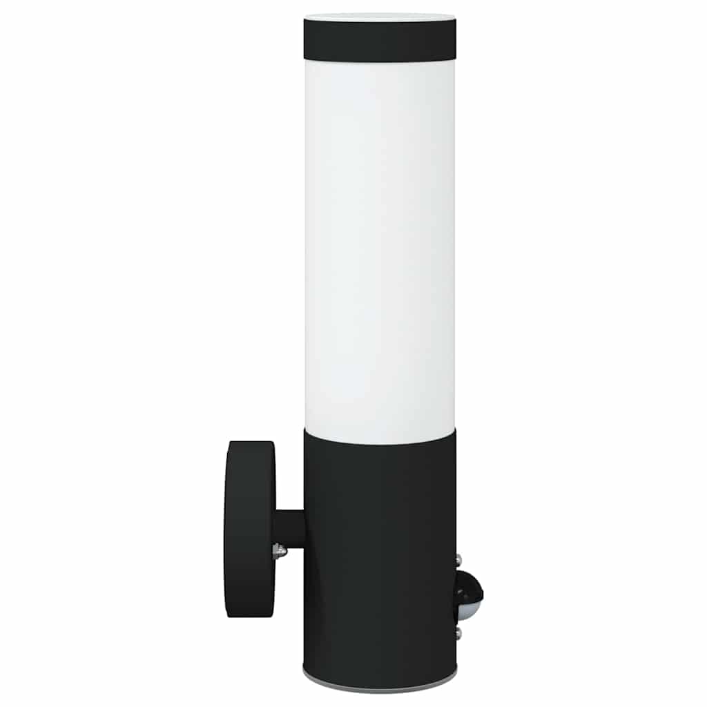Outdoor Wall Light Black 12 x 7.5 x 29 cm Stainless steel