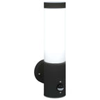 Outdoor Wall Light 2 pcs Black 12 x 8.5 x 29 cm