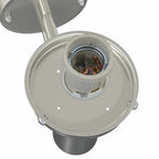 Outdoor Wall Light Silver 28 x 25 x 38 cm