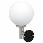 Outdoor Wall Light 2 pcs Silver 28 x 25 x 38 cm