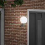 Outdoor Wall Light Silver 28 x 25 x 38 cm