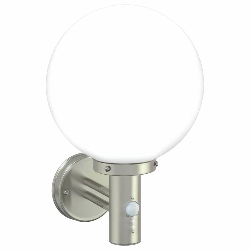 Outdoor Wall Light Silver 28 x 25 x 38 cm
