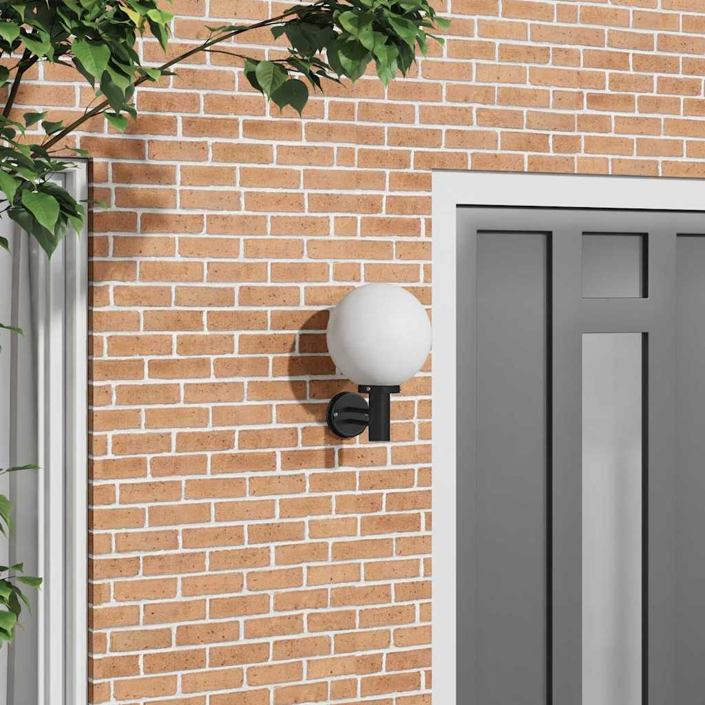 Outdoor Wall Light Black 28 x 25 x 38 cm