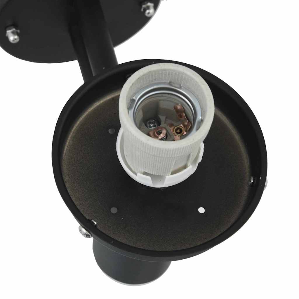 Outdoor Wall Light 2 pcs Black 28 x 25 x 38 cm