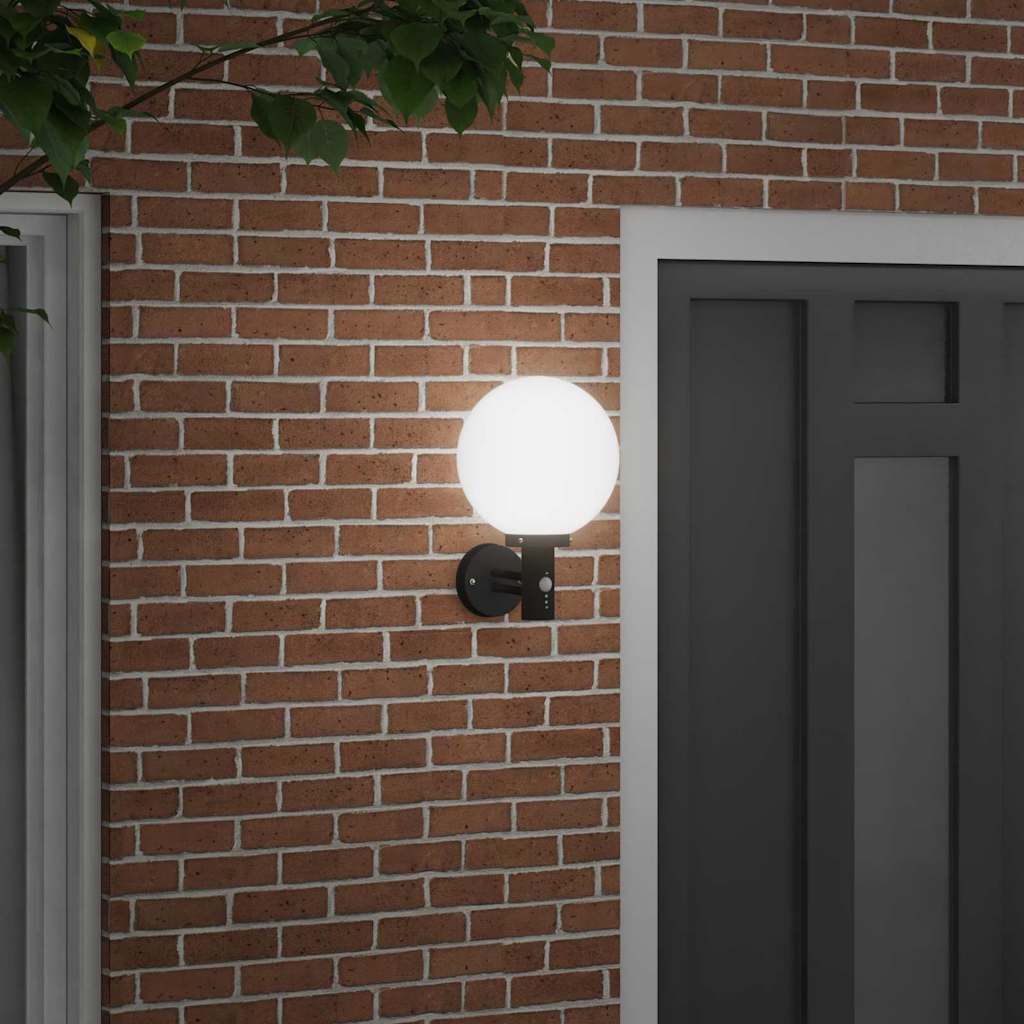 Outdoor Wall Light Black 28 x 25 x 38 cm