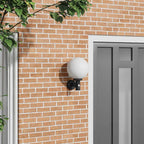 Outdoor Wall Light Black 28 x 25 x 38 cm